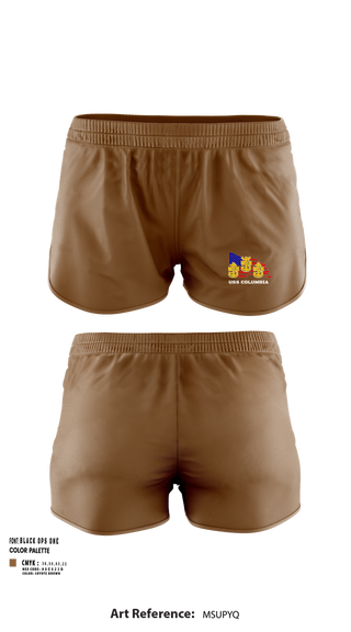 Ranger Panties, USS Columbia, , Teamtime, Team time, sublimation, custom sports apparel, team uniforms, spirit wear, spiritwear, sports uniforms, custom shirts, team store, custom team store, fundraiser sports, apparel fundraiser