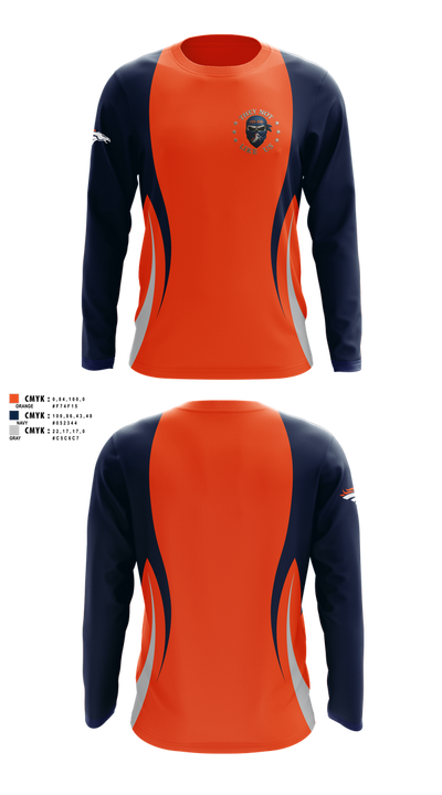 Broncos 48426186 Long Sleeve Performance Shirt 1