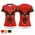 RedHawks 42238512 Women's Short Sleeve V-neck Shirt - 1