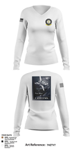SUNKINGS 4465091 Women's Long Sleeve V-neck Shirt - 2