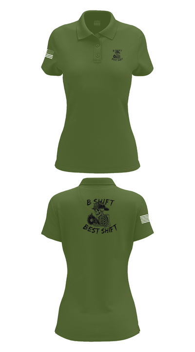 812 CES (B shift) 21761053 Women's Short Sleeve Performance Polo  - 55