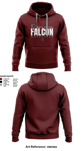 Hoodie, Soutch Central High School Falcons, Wrestling, Teamtime, Team time, sublimation, custom sports apparel, team uniforms, spirit wear, spiritwear, sports uniforms, custom shirts, team store, custom team store, fundraiser sports, apparel fundraiser