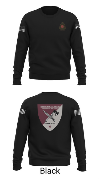 Crew Neck Sweatshirt, FY 25-26 OU RC, Army, Teamtime, Team time, sublimation, custom sports apparel, team uniforms, spirit wear, spiritwear, sports uniforms, custom shirts, team store, custom team store, fundraiser sports, apparel fundraiser