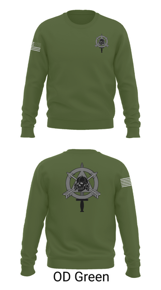 Crew Neck Sweatshirt, ODB 740, Army, Teamtime, Team time, sublimation, custom sports apparel, team uniforms, spirit wear, spiritwear, sports uniforms, custom shirts, team store, custom team store, fundraiser sports, apparel fundraiser