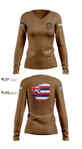 150th Electromagnetic Warfare Squadron 66679137 Women's Long Sleeve V-neck Shirt - 7