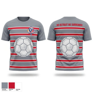 Soft Poly Tee Cotton Like Feel, Patriots United FC, Men's Soccer, Teamtime, Team time, sublimation, custom sports apparel, team uniforms, spirit wear, spiritwear, sports uniforms, custom shirts, team store, custom team store, fundraiser sports, apparel fundraiser