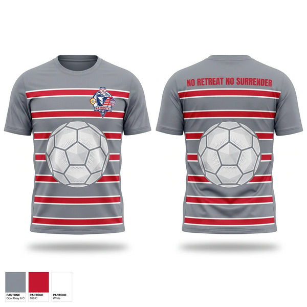 Soft Poly Tee Cotton Like Feel, Patriots United FC, Men's Soccer, Teamtime, Team time, sublimation, custom sports apparel, team uniforms, spirit wear, spiritwear, sports uniforms, custom shirts, team store, custom team store, fundraiser sports, apparel fundraiser