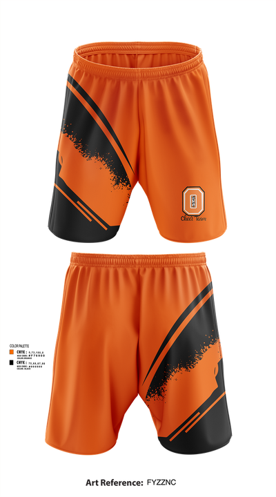 Ogden High School Cheer 33562442 Athletic Shorts With Pockets - 43