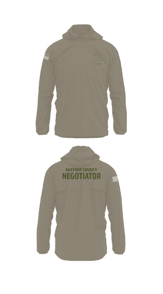 Windbreaker, Bastrop County Sheriff's Office, Police, Teamtime, Team time, sublimation, custom sports apparel, team uniforms, spirit wear, spiritwear, sports uniforms, custom shirts, team store, custom team store, fundraiser sports, apparel fundraiser