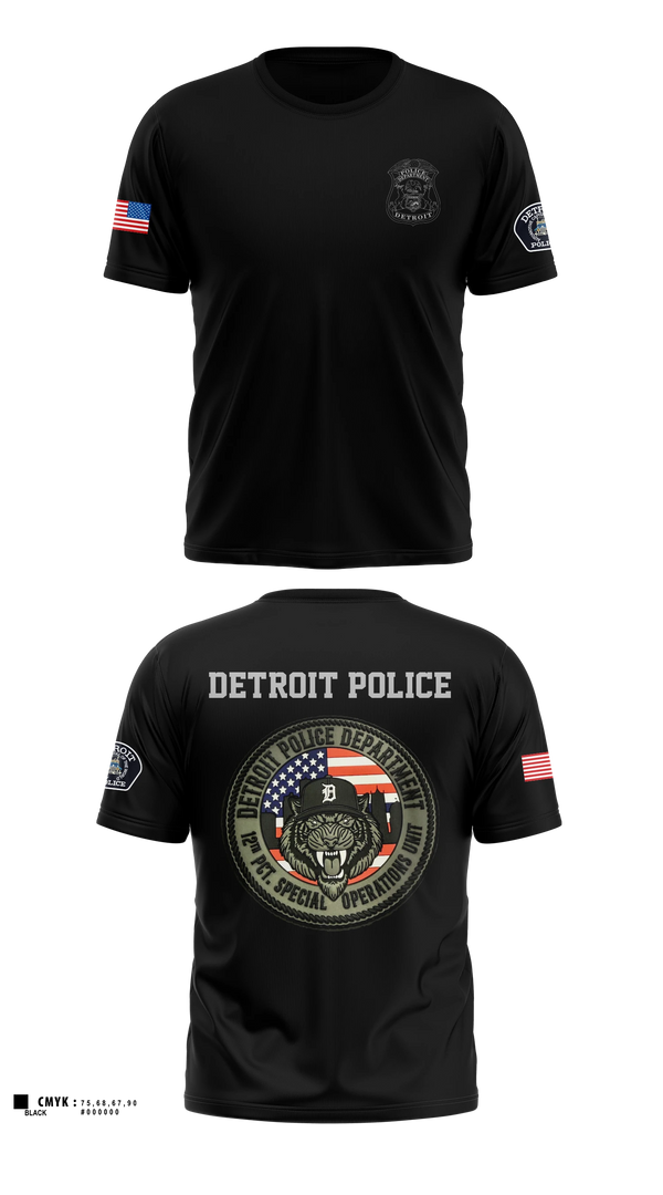 Short Sleeve Performance Shirt, 12th Precinct Special Operations, Police, Teamtime, Team time, sublimation, custom sports apparel, team uniforms, spirit wear, spiritwear, sports uniforms, custom shirts, team store, custom team store, fundraiser sports, apparel fundraiser