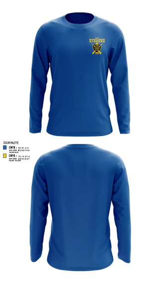 Long Sleeve Performance Shirt, CST Strikers, Spirit Store, Teamtime, Team time, sublimation, custom sports apparel, team uniforms, spirit wear, spiritwear, sports uniforms, custom shirts, team store, custom team store, fundraiser sports, apparel fundraiser