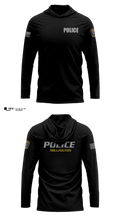 Millington Police Department Long Sleeve hooded sunshirt - 11