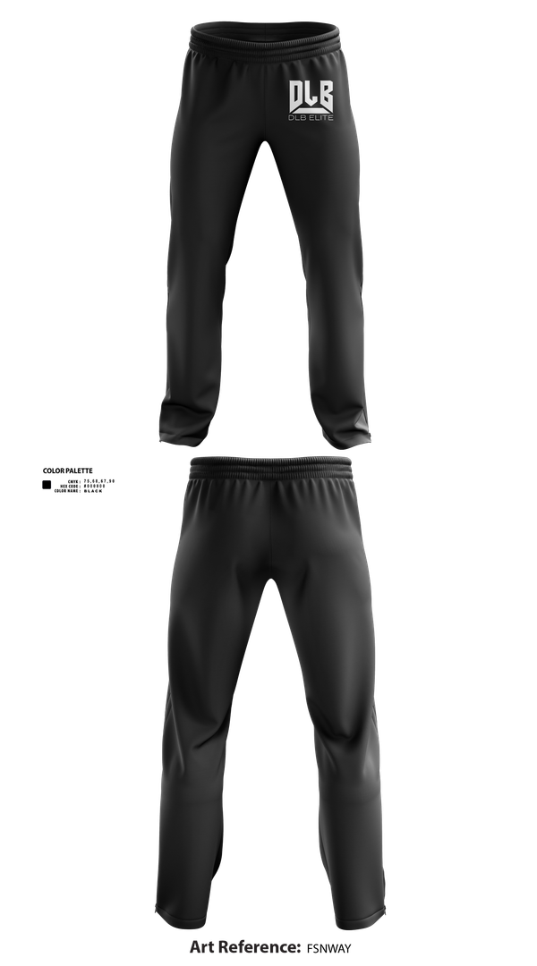 Sweatpants, DLB Elite, , Teamtime, Team time, sublimation, custom sports apparel, team uniforms, spirit wear, spiritwear, sports uniforms, custom shirts, team store, custom team store, fundraiser sports, apparel fundraiser