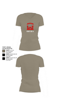 571st CEC-A 52010790 Women's Short Sleeve V-neck Shirt - 64