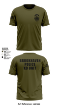 Brookhaven K9 Unit 85108854 Short Sleeve Performance Shirt - 1