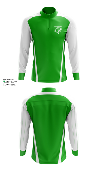 Quarter Zip Jacket, Calhoun Academy, Women's Basketball, Teamtime, Team time, sublimation, custom sports apparel, team uniforms, spirit wear, spiritwear, sports uniforms, custom shirts, team store, custom team store, fundraiser sports, apparel fundraiser