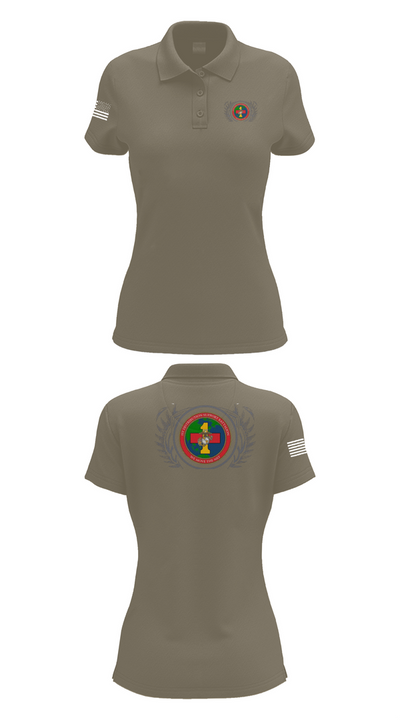 1st TSB 51823329 Women's Short Sleeve Performance Polo  - 75