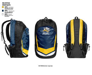 Gear Bag, Rocky Mount High School Basketball, Men's Basketball, Teamtime, Team time, sublimation, custom sports apparel, team uniforms, spirit wear, spiritwear, sports uniforms, custom shirts, team store, custom team store, fundraiser sports, apparel fundraiser
