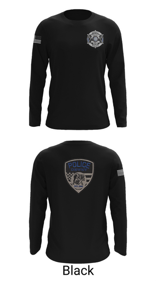 Long Sleeve Performance Shirt, Dewey Police Department, , Teamtime, Team time, sublimation, custom sports apparel, team uniforms, spirit wear, spiritwear, sports uniforms, custom shirts, team store, custom team store, fundraiser sports, apparel fundraiser