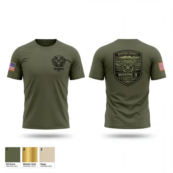 Short Sleeve Performance Shirt, Marine9, Police, Teamtime, Team time, sublimation, custom sports apparel, team uniforms, spirit wear, spiritwear, sports uniforms, custom shirts, team store, custom team store, fundraiser sports, apparel fundraiser