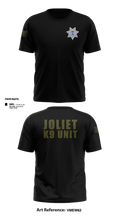 Joliet Police K-9 Unit 79217416 Short Sleeve Rash Guard Shirt - 23