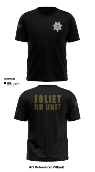 Short Sleeve Rash Guard Shirt, Joliet Police K-9 Unit, Police, Teamtime, Team time, sublimation, custom sports apparel, team uniforms, spirit wear, spiritwear, sports uniforms, custom shirts, team store, custom team store, fundraiser sports, apparel fundraiser