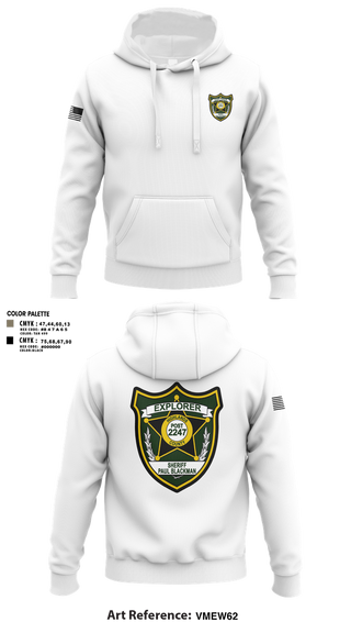Hoodie, Explorer Post 2247, , Teamtime, Team time, sublimation, custom sports apparel, team uniforms, spirit wear, spiritwear, sports uniforms, custom shirts, team store, custom team store, fundraiser sports, apparel fundraiser