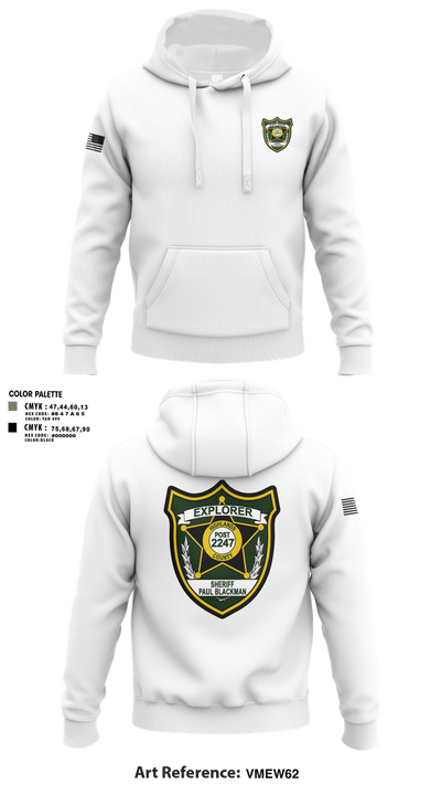 Explorer Post 2247 23554077 Hoodie - 2