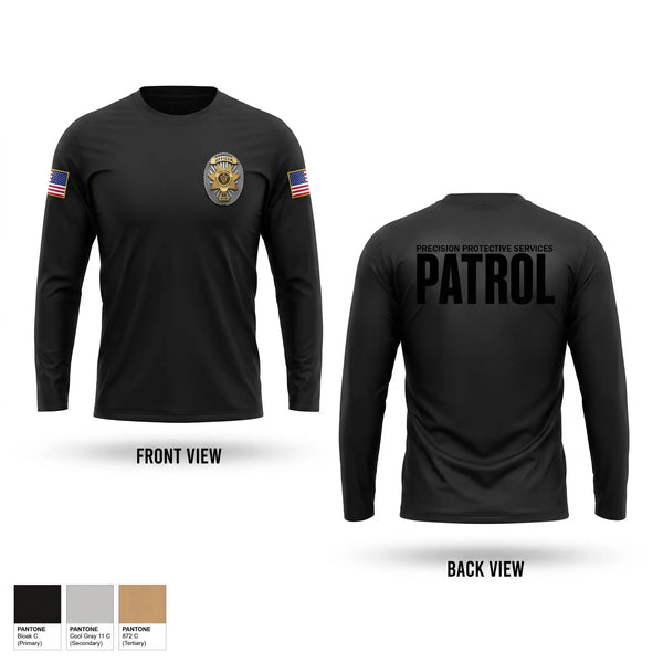 Long Sleeve Performance Shirt, PATROL, Police, Teamtime, Team time, sublimation, custom sports apparel, team uniforms, spirit wear, spiritwear, sports uniforms, custom shirts, team store, custom team store, fundraiser sports, apparel fundraiser