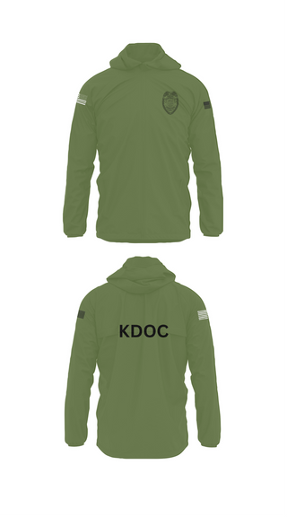 Windbreaker, KDOC, Police, Teamtime, Team time, sublimation, custom sports apparel, team uniforms, spirit wear, spiritwear, sports uniforms, custom shirts, team store, custom team store, fundraiser sports, apparel fundraiser