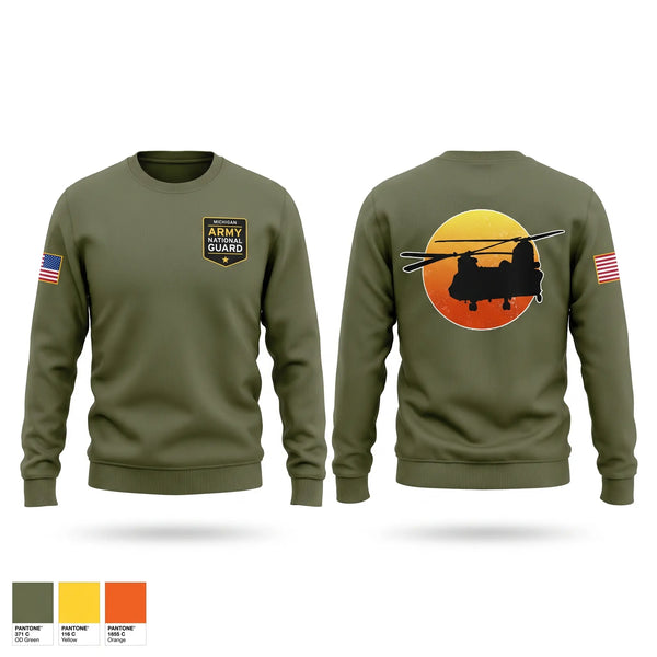 Crew Neck Sweatshirt, MIARNG RRB, National Guard, Teamtime, Team time, sublimation, custom sports apparel, team uniforms, spirit wear, spiritwear, sports uniforms, custom shirts, team store, custom team store, fundraiser sports, apparel fundraiser
