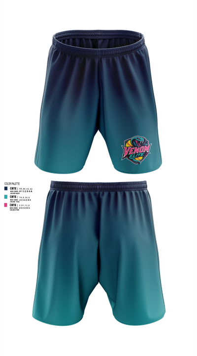 Venom Elite Athletic Shorts With Pockets - 3