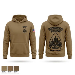 Hoodie, Detroit Recruiting Station, Army, Teamtime, Team time, sublimation, custom sports apparel, team uniforms, spirit wear, spiritwear, sports uniforms, custom shirts, team store, custom team store, fundraiser sports, apparel fundraiser