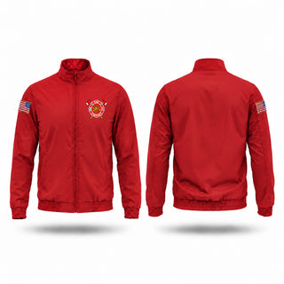 Windbreaker, Randolph Volunteer Fire Department, Fire Department, Teamtime, Team time, sublimation, custom sports apparel, team uniforms, spirit wear, spiritwear, sports uniforms, custom shirts, team store, custom team store, fundraiser sports, apparel fundraiser