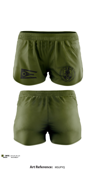 Ranger Panties, Franklin County Sheriff Office K9, Police, Teamtime, Team time, sublimation, custom sports apparel, team uniforms, spirit wear, spiritwear, sports uniforms, custom shirts, team store, custom team store, fundraiser sports, apparel fundraiser