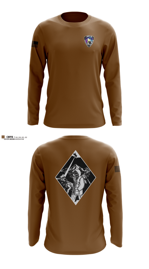 Long Sleeve Performance Shirt, 673d SFS Kennels, Air Force, Teamtime, Team time, sublimation, custom sports apparel, team uniforms, spirit wear, spiritwear, sports uniforms, custom shirts, team store, custom team store, fundraiser sports, apparel fundraiser