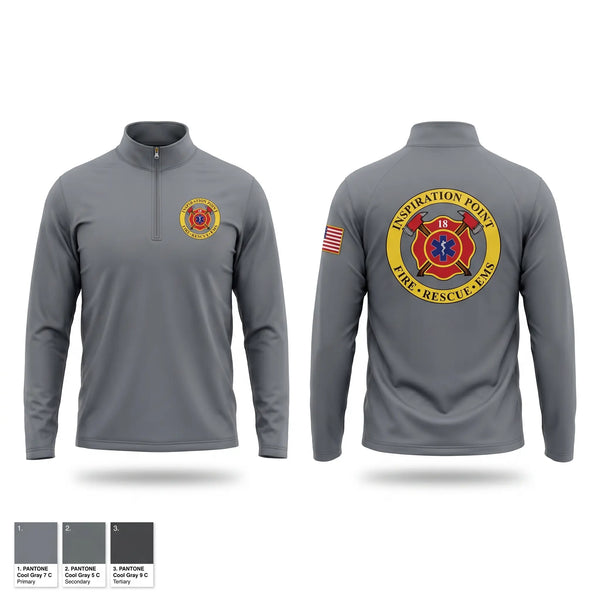 Windbreaker, Inspiration Point rural volunteer fire district, Fire Department, Teamtime, Team time, sublimation, custom sports apparel, team uniforms, spirit wear, spiritwear, sports uniforms, custom shirts, team store, custom team store, fundraiser sports, apparel fundraiser