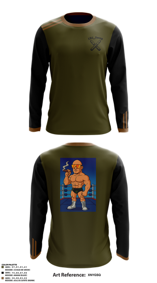 Long Sleeve Performance Shirt, LDJ_Swag, Wrestling, Teamtime, Team time, sublimation, custom sports apparel, team uniforms, spirit wear, spiritwear, sports uniforms, custom shirts, team store, custom team store, fundraiser sports, apparel fundraiser