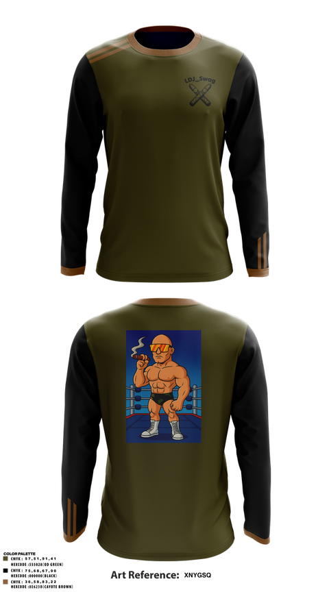 Long Sleeve Performance Shirt, LDJ_Swag, Wrestling, Teamtime, Team time, sublimation, custom sports apparel, team uniforms, spirit wear, spiritwear, sports uniforms, custom shirts, team store, custom team store, fundraiser sports, apparel fundraiser