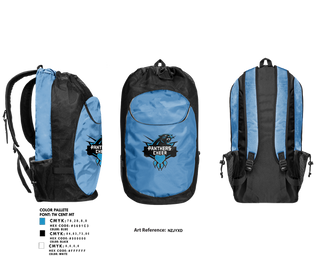 Gear Bag, Cramerton Panthers Football and Cheer, , Teamtime, Team time, sublimation, custom sports apparel, team uniforms, spirit wear, spiritwear, sports uniforms, custom shirts, team store, custom team store, fundraiser sports, apparel fundraiser