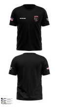 2-10 AHB Knighthawks 14380811 Short Sleeve Performance Shirt - 53