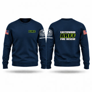 Crew Neck Sweatshirt, Easterwood Fire Rescue ( Protec Fire Services), Fire Department, Teamtime, Team time, sublimation, custom sports apparel, team uniforms, spirit wear, spiritwear, sports uniforms, custom shirts, team store, custom team store, fundraiser sports, apparel fundraiser