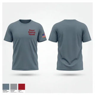 Old School Cotton Feel Shirt, Haysi Rescue Squad, EMS/EMT, Teamtime, Team time, sublimation, custom sports apparel, team uniforms, spirit wear, spiritwear, sports uniforms, custom shirts, team store, custom team store, fundraiser sports, apparel fundraiser
