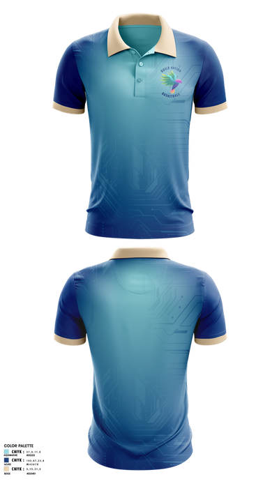 Build Nation Short Sleeve Performance Polo - 1