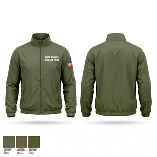 Windbreaker, North Missouri Drug Task Force, Police, Teamtime, Team time, sublimation, custom sports apparel, team uniforms, spirit wear, spiritwear, sports uniforms, custom shirts, team store, custom team store, fundraiser sports, apparel fundraiser
