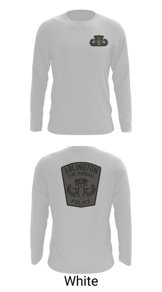 Long Sleeve Performance Shirt, Arlington County Bomb Squad, Fire Department, Teamtime, Team time, sublimation, custom sports apparel, team uniforms, spirit wear, spiritwear, sports uniforms, custom shirts, team store, custom team store, fundraiser sports, apparel fundraiser