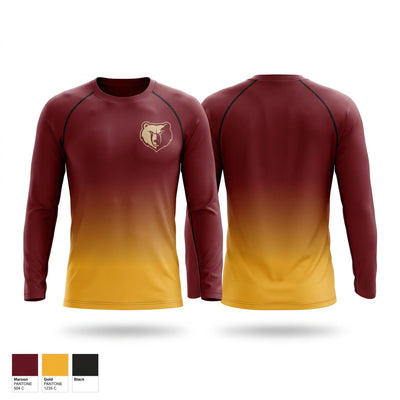 Bowie Bears Long Sleeve Performance Shirt - 1