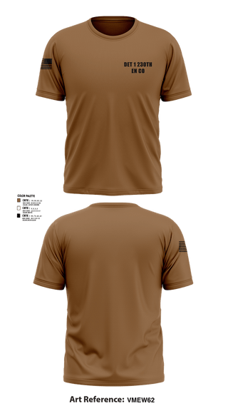Short Sleeve Performance Shirt, Det 1 230th En CO, National Guard, Teamtime, Team time, sublimation, custom sports apparel, team uniforms, spirit wear, spiritwear, sports uniforms, custom shirts, team store, custom team store, fundraiser sports, apparel fundraiser