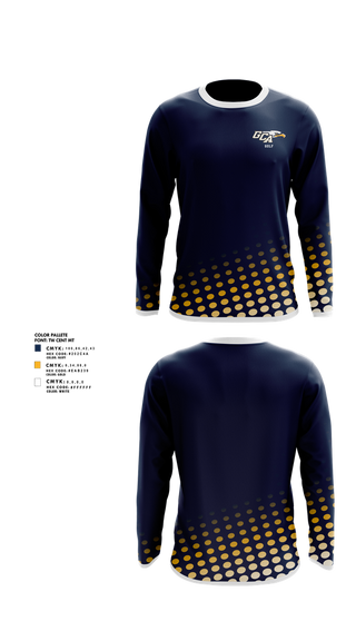 Long Sleeve Performance Shirt, Grace Christian Academy Golf, Golf, Teamtime, Team time, sublimation, custom sports apparel, team uniforms, spirit wear, spiritwear, sports uniforms, custom shirts, team store, custom team store, fundraiser sports, apparel fundraiser