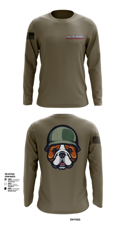 Indy Radio Platoon 10234991 Long Sleeve Performance Shirt 102